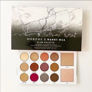 3/$25 NEW Morphe X Manny MUA Glam Palette